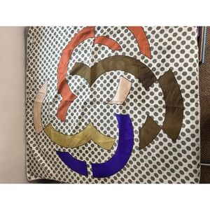 Aker Silk Scarf Turkish Head Cover Hijab Modest Turban Tznuit 70s Boho Square